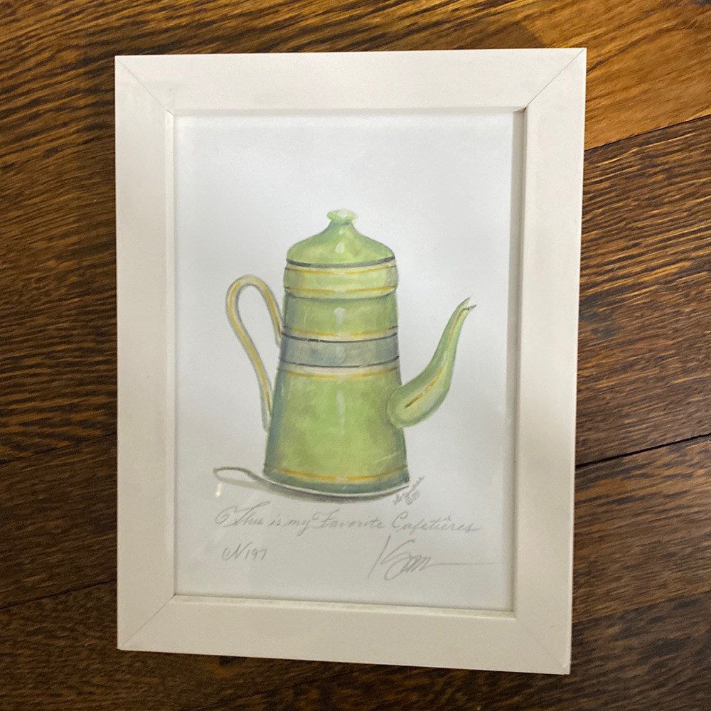 Coffee pot artwork